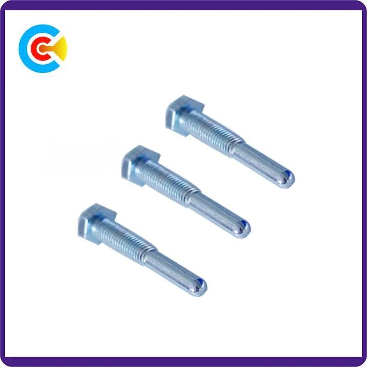 Flange Fastener Carbon Steel 4.8/8.8/10.9 M6/Galvanized Hexagon Head Pin/Shaft/Screws
