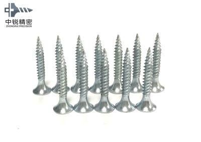 12X2-1/2 Zinc Plated Cold Heading Quality Phillips Bugle Head Drywall Screw