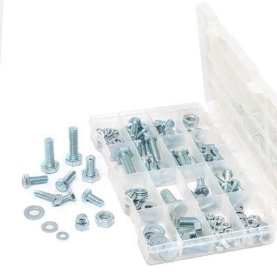 Fastener Zinc Plated Metal Bolt Screw Bolts Hex Head Bolts and Nuts Screw Bolts