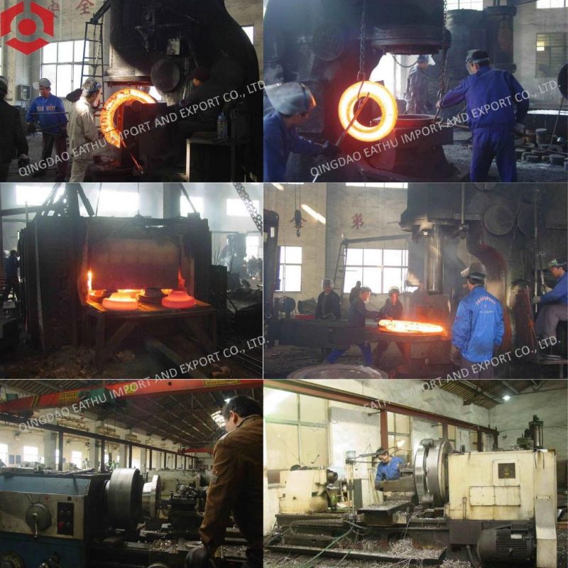 Forged Stainless Steel Flange/Carbon Steel Flange According to ANSI B16.5 DIN En1092-2 GOST Standard
