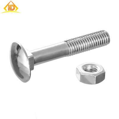 Hot Sale SS304 M12 Mushroom Head Square Neck Bolt