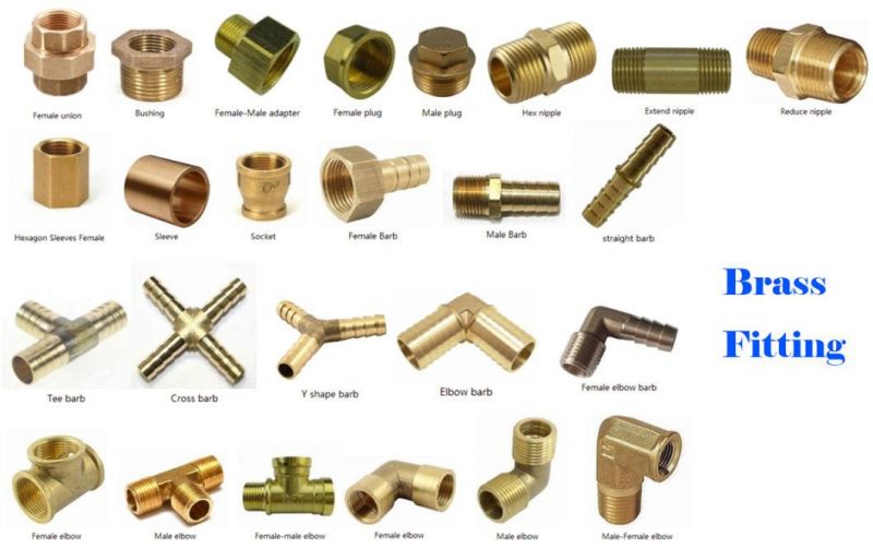 Male Female Chrome Plated Brass Stainless Steel Extension Nipple in Pipe Fitting