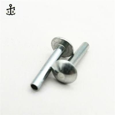 ANSI/ASME Aluminum Oval Head Semi-Tubular Rivets for Furniture Made in China