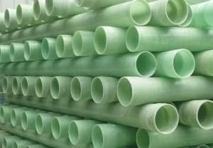 China Factory Hotsale Extruded Glassfiber Pipe, GRP Pipe, Plastic FRP Pipe