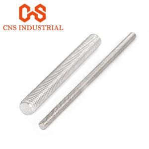 China Wholesale Manufacturer Zinc Plated DIN 975 CNC Double Bolt M38 M24 M10 M5 12mm 8mm Unc A2 Stainless Steel Threaded Rods