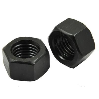 ASTM A194 Gr. 2h Heavy Hex Nut Black 1/4&quot;-20