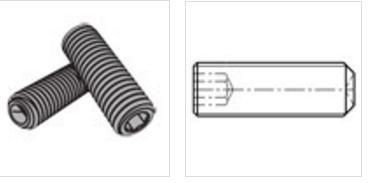 High Strength Stainless Steel Hexagon Socket Set Screws DIN913 DIN914 DIN916