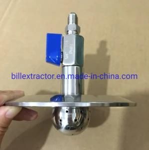 Stainless Steel Shower Head Attached Ball Valve