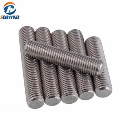 Double End Threaded Rod Threaded Rod Stainless Steel Stud Bolt with Nut