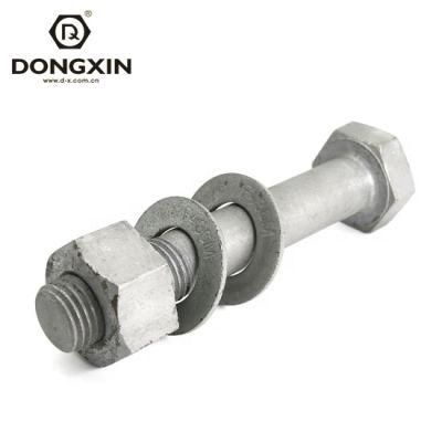 High Quality Galvanized Hex Bolt Grade 8.8 12.9 ASTM A325 Hex Bolt