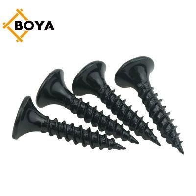 3.5*25mm C1022A Factory Price Phillips Black Bugle Head Drywall Screw