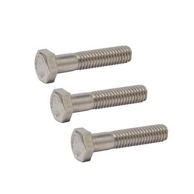 Screw Bolts Metal Fasteners Stainless Steel Hex Head Bolts