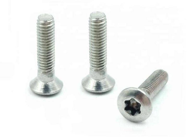 Torx Drive Oval Countersunk Head Machine Screws