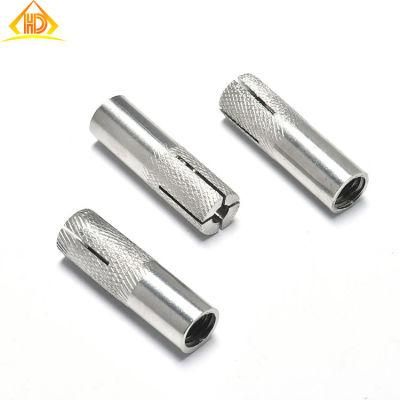 M6 M8 M10 M12 M14 M16 M18 M20 Ground Wall Concrete Carbon Steel Zinc Plated Hex Nut Wahser DIN985 A2 A4 Sleeve Wedge Anchor Drop in Anchor