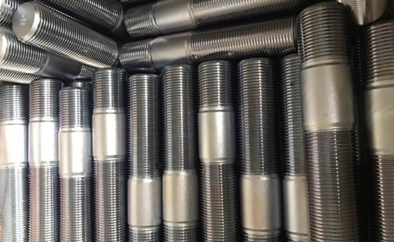 Customizable Full Thread Double Head Bolt Stud DIN976 Threaded Rod
