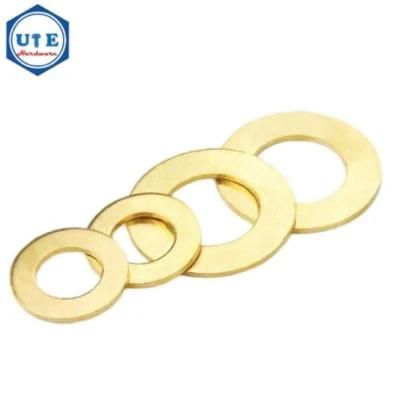 Wholesales Flat Washer DIN9021 /DIN125A Brass Metal Flat Washer High Quality From M6 to M12