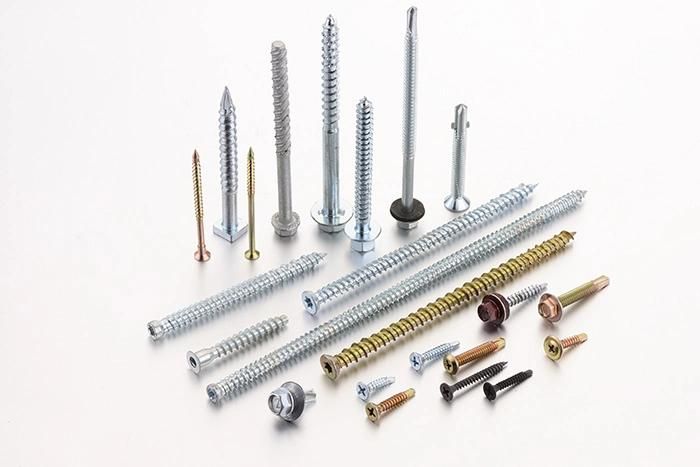 Wholesale Price Self Drilling Yellow Zinc Plated Stainless Steel Screws Chipboard Yellow Chipboard Screws
