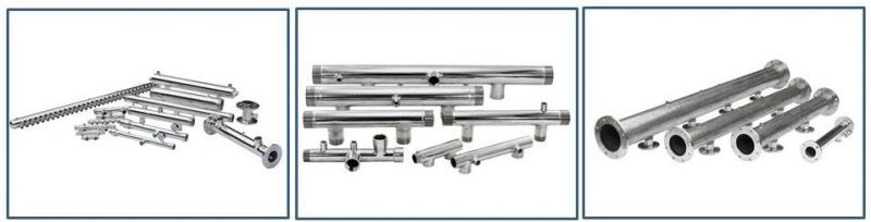 Discharge Stainless Steel Manifolds / Headers Booster Pump Manifolds