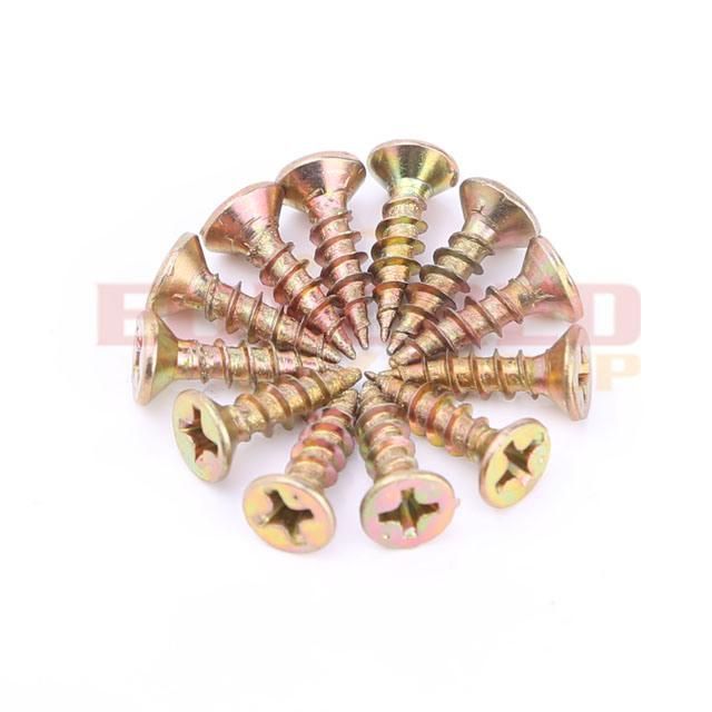 Yellow Zinc Plated Csk Screw Chipboard Screws with Cheap Prices