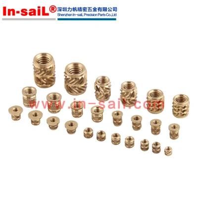 Heat Staking Insert, Straight Wall, Thru-Threaded - Metric
