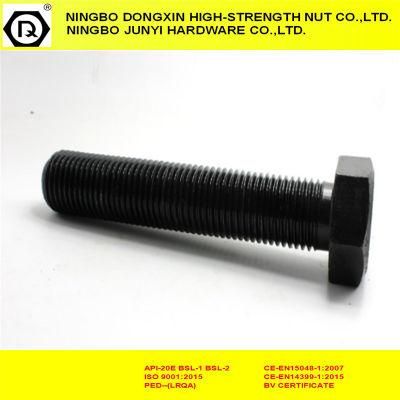 8.8 Full Thread Black Fastener DIN933 Hex Head Bolt
