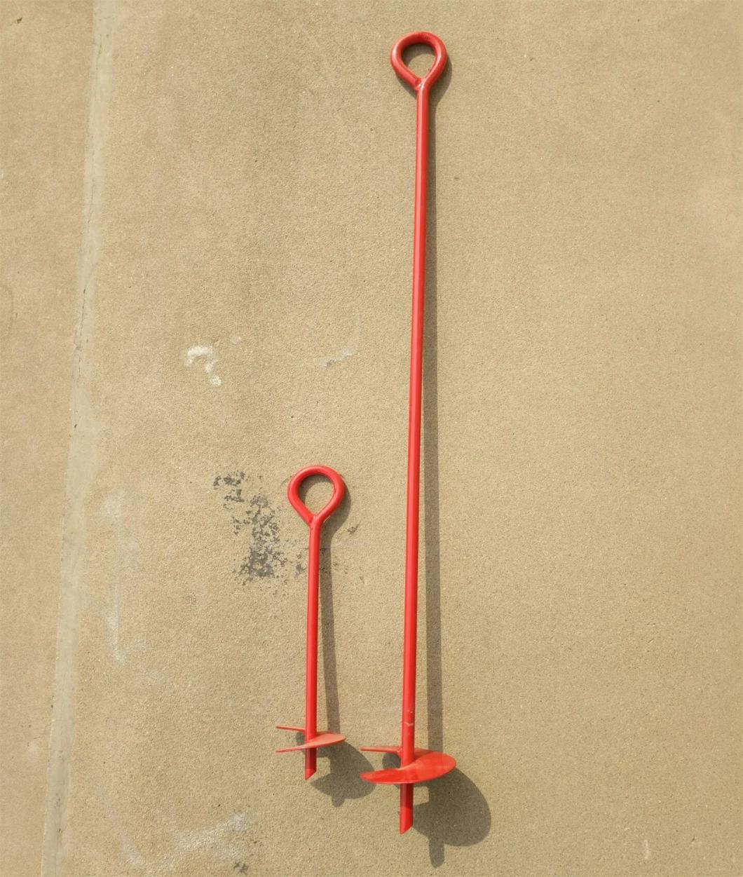 Galvanized Ground Screw, Ground Screw Anchor, Ground Screw Pole Anchor