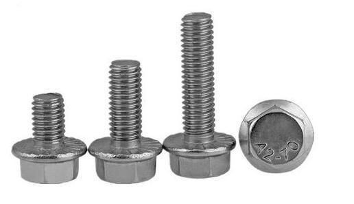 Steel Hex Flange Bolt and Nut DIN6921 Steel M3-M56 Hex Head Flanged Bolts Flange Hex Lock Nut Bolts and Nuts Grade 8.8