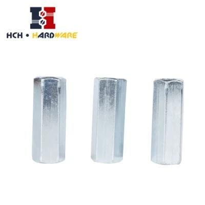 Clear Zinc Grade 2/5/8 Hex Coupling Long Nut