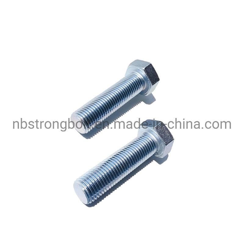 DIN933 Hex Bolt Cl. 8.8 with Zinc