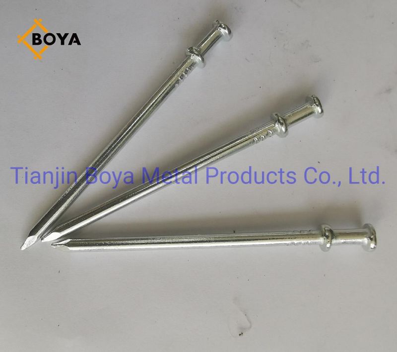 Duplex Head Iron Wire Nail with Good Quality and Reasonable Price