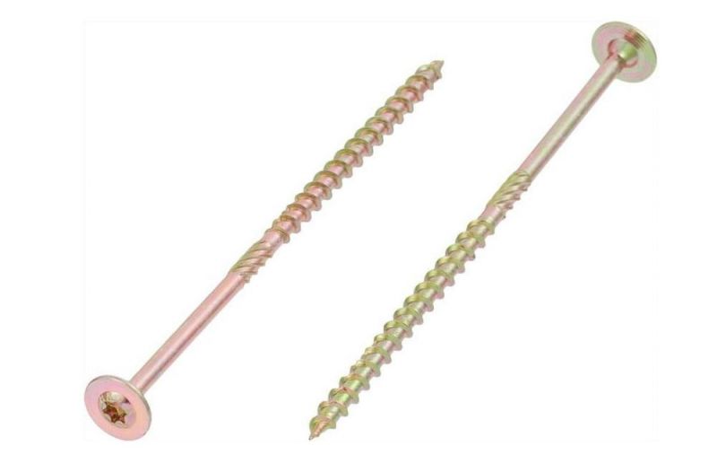 Wide Washer Head Zinc Plated Self Tapping Wood Screw for Construction