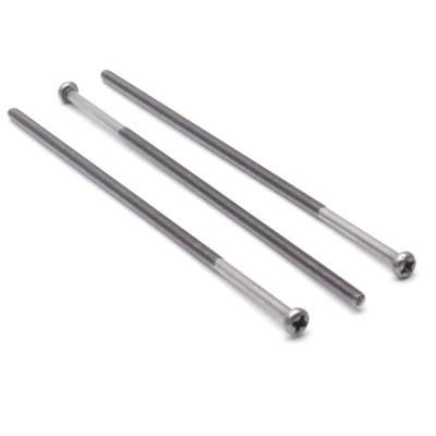 90mm 120mm 135mm Custom Length Stainless Steel Phillips Pan Head Cross Extension Long Screw