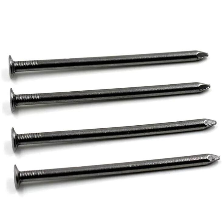 Bright Polished Flat Head Round Wire Nail