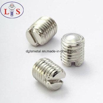 Ss 304 Flat Point Slotted Set Screw with High Quality