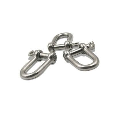Hot Sale Stainless Steel U. S Type Dee Shackles for Riggings
