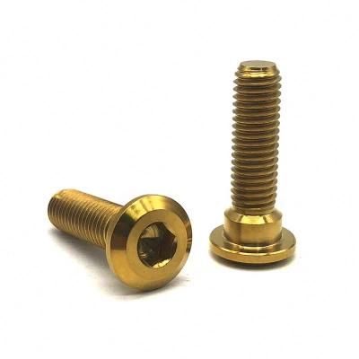 Hex Socket Bolt Titanium Screws Socket Head Cap Bolts for Bicycle