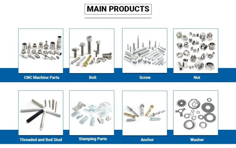 Blue White Zinc Plated Carbon Steel DIN985 Nylon Insert Lock Nuts