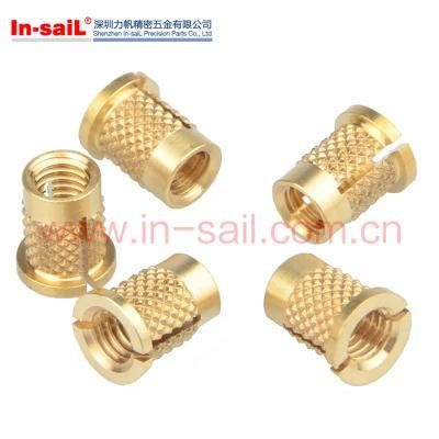 Flanged Threaded Inserts for Plastic Material