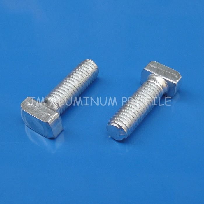 T-Bolt for Aluminum Profile Slot 8/10 Hammer Head, T-Bolt Nut