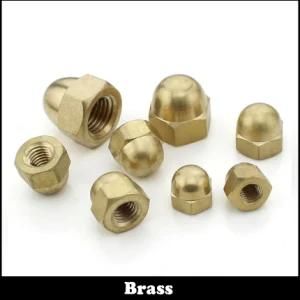 M16-DIN1587-Bronze-Brass-Decorative-Nuts-Copper-Hexagon-Hex-Domed-Cap-Nut
