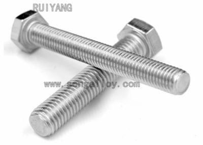 Stainless Steel Connector Fastener / Hex Head Screw / Bolt / Nut