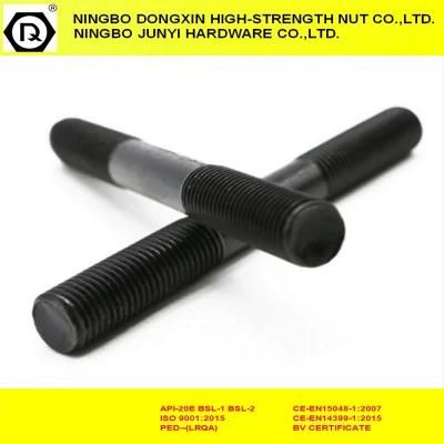 Black Fasteners ASTM A320 L43 Double End Studs