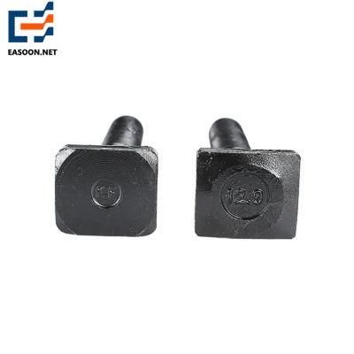 DIN216 T Head Bolt Half Thread Square Head Bolt Black Hex Bolt