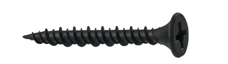 Carbon Steel Small Countersunk Head High-Low Hilo Thread Black Phosphated pH2 Drive Fasteners/Nail /Drywall Screw Made in China