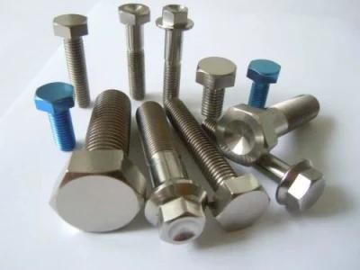 Titanium Screw Titanium Fastener Outer Hexagon Titanium Bolt