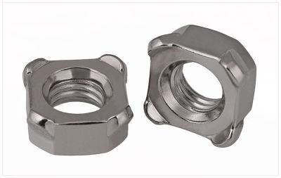 Stainless Steel 304 Square Weld Nuts DIN928