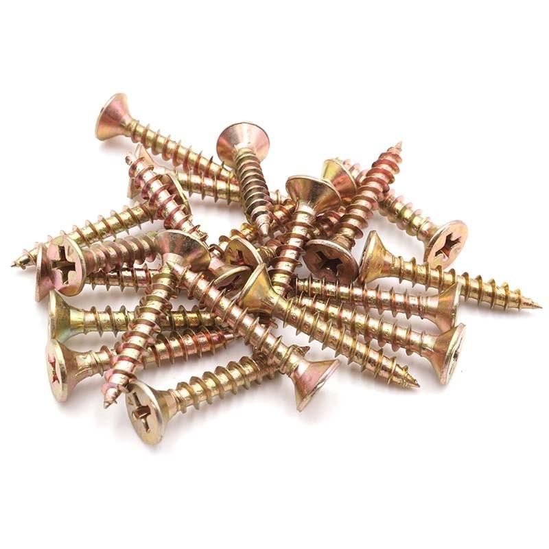 Angola Zambia Colombia Market/Chipboard Pozi Head Nickel Zinc Self Tapping Screws