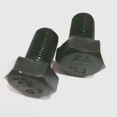 High Quality High Strength Black Hexagon Head Bolt M16 DIN933 DIN931 Made in China