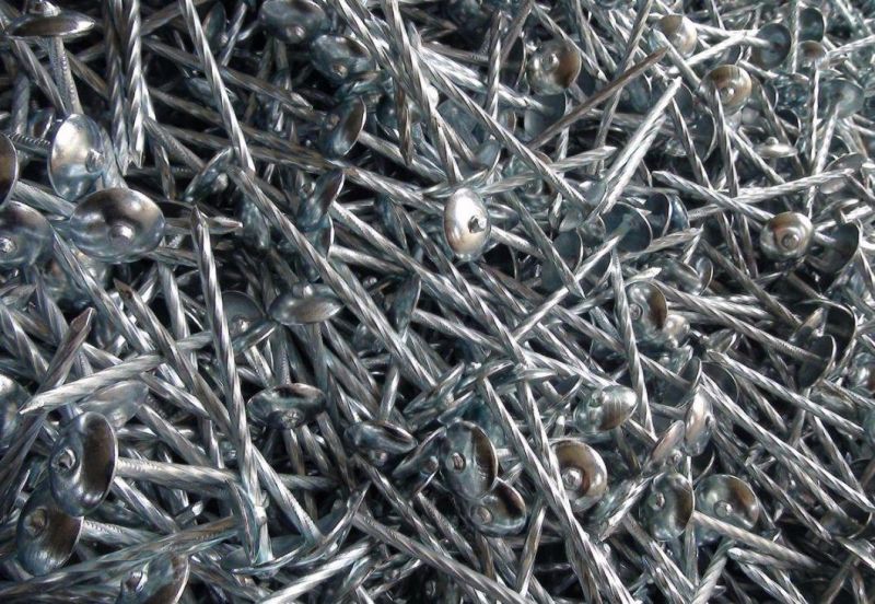 Galvanized Roofing Nail with Umbrella Head