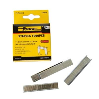 10mm Heavy Duty Nails U Shaped Galvanized Staples